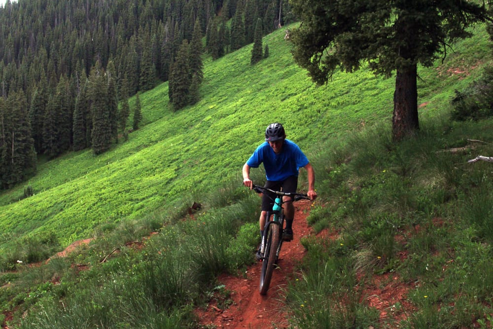Open ranchland near Mustang Crossing in Bayfield, Colorado